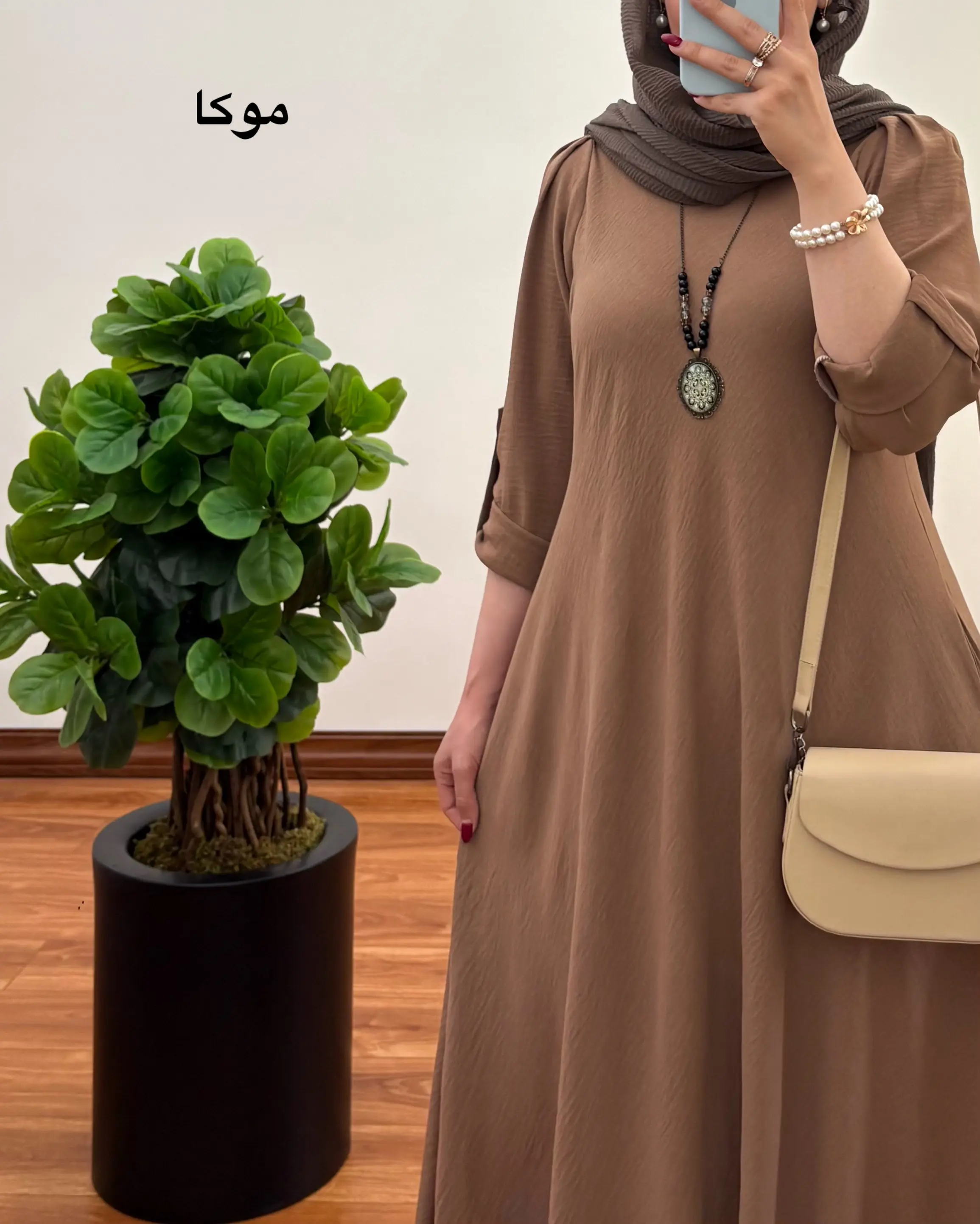 پیراهن مانتویی ایتالیایی نوردخت 3